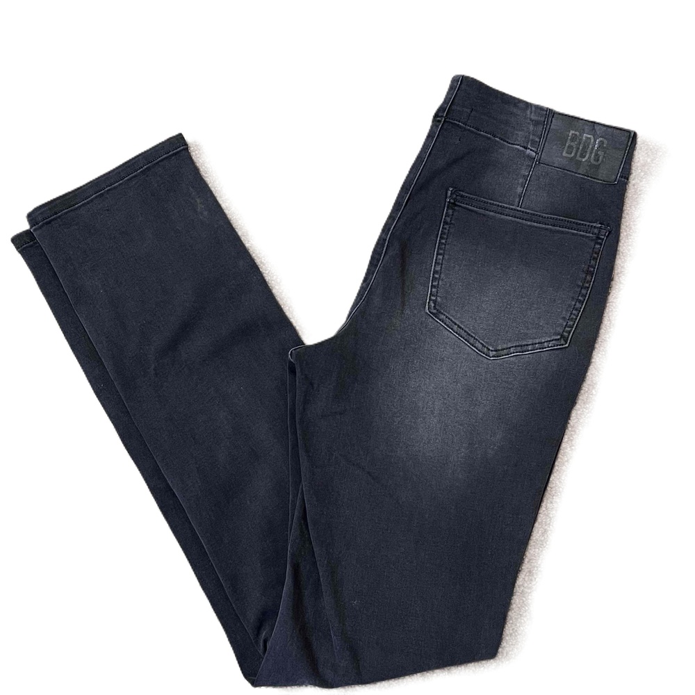 BDG Black 29 High-Waisted Size Ankle Zip‎ Cotton Blend Skinny Jeggings Jeans